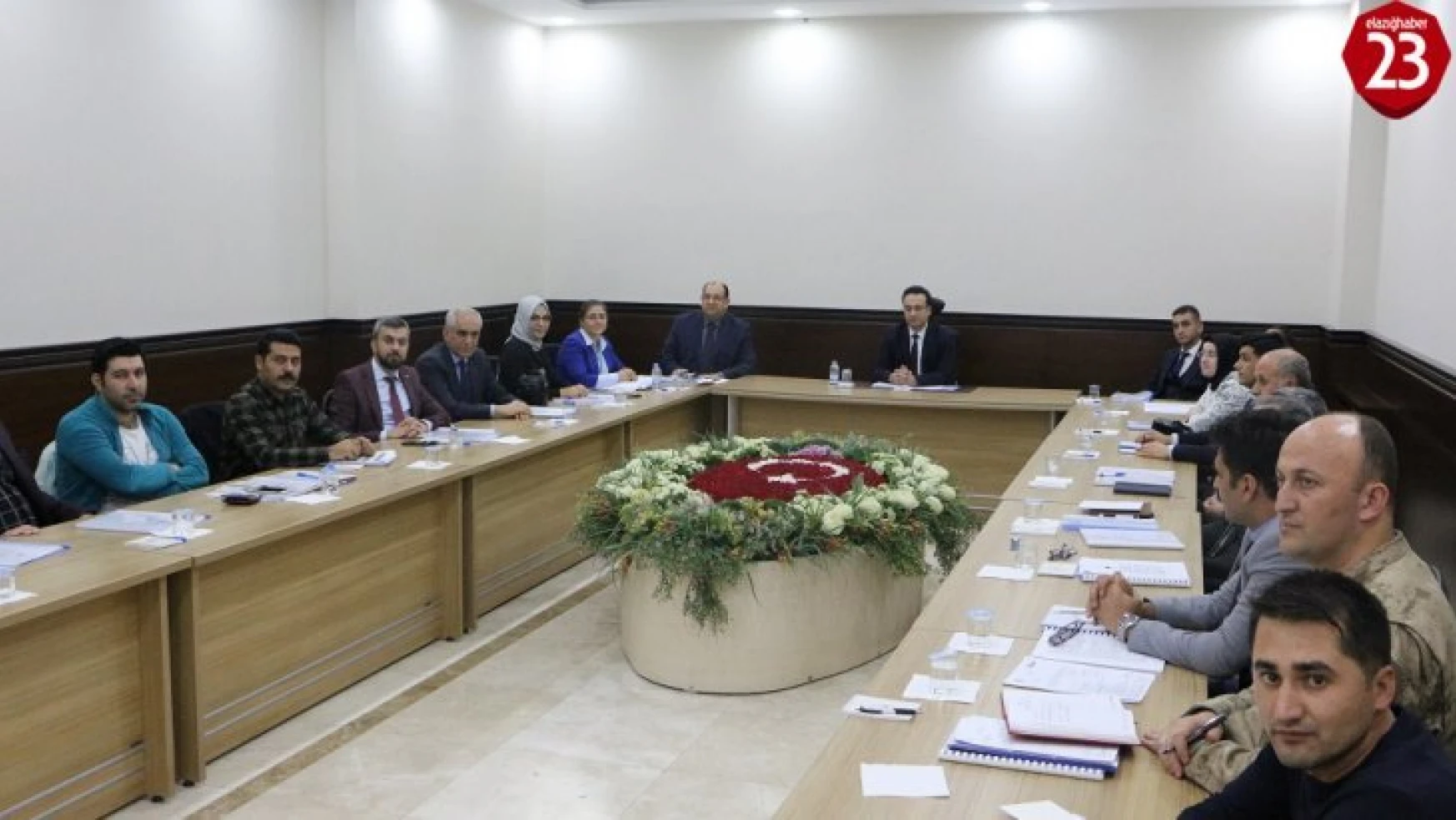 Elazığ'da Pandemik İnfluenza İl Hazırlık Koordinasyon Toplantısı Düzenlendi