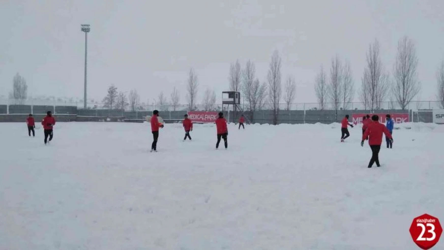 Elazığspor, Artvin Hopaspor maçı hazırlıklarını sürdürüyor