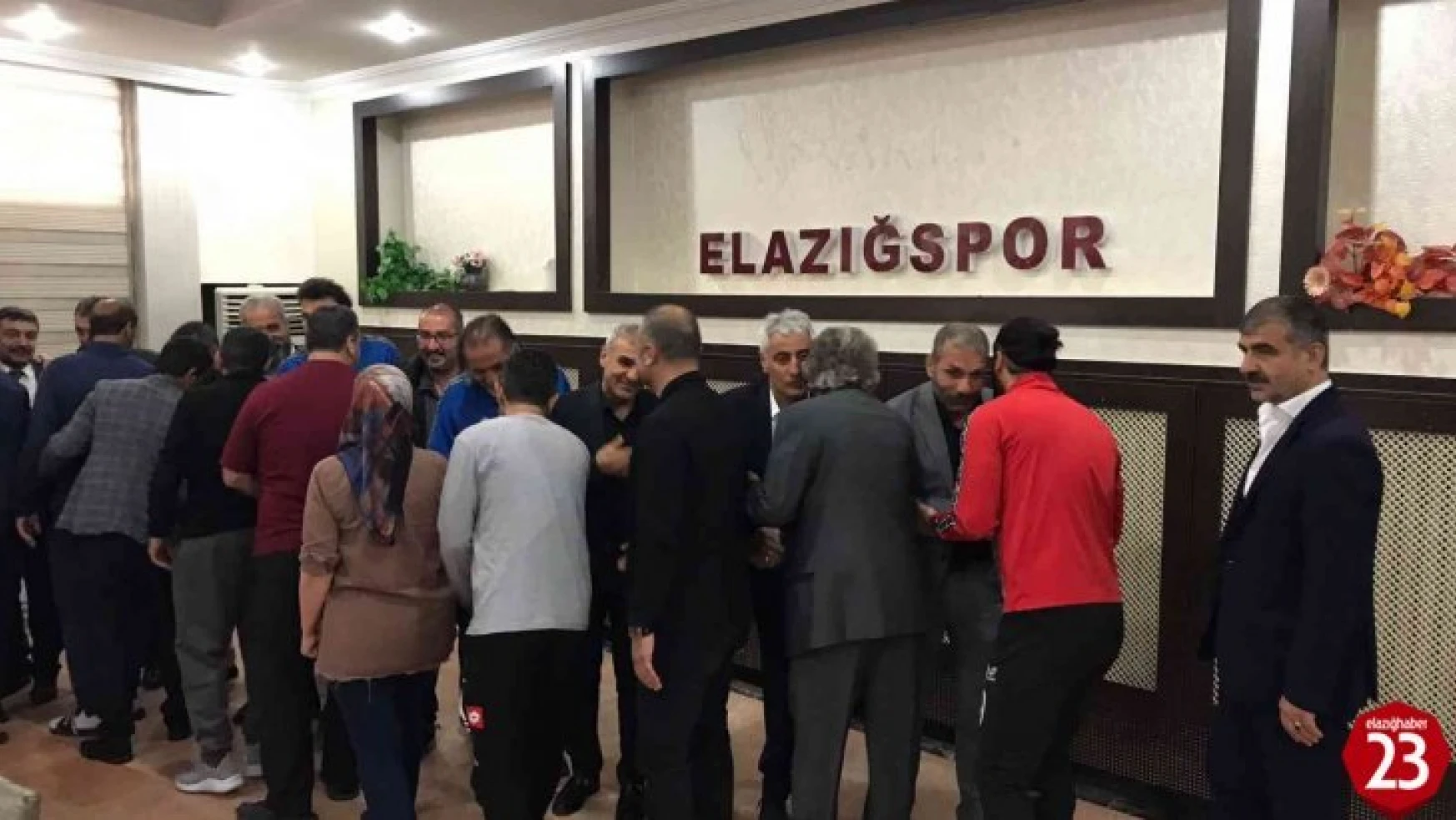 Elazığspor'da Bayramlaşma Töreni Yapıldı