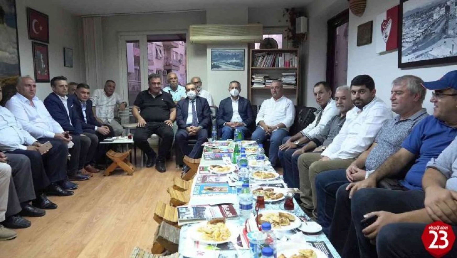 ETSO Başkanı Asilhan Arslan, Antalya'da Elazığlı vatandaşlarla bir araya geldi