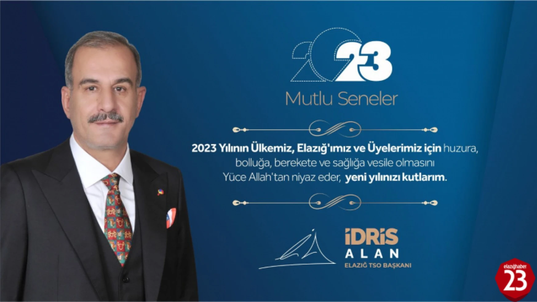 ETSO Başkanı İdris Alan'ın Yeni Yıl Mesajı