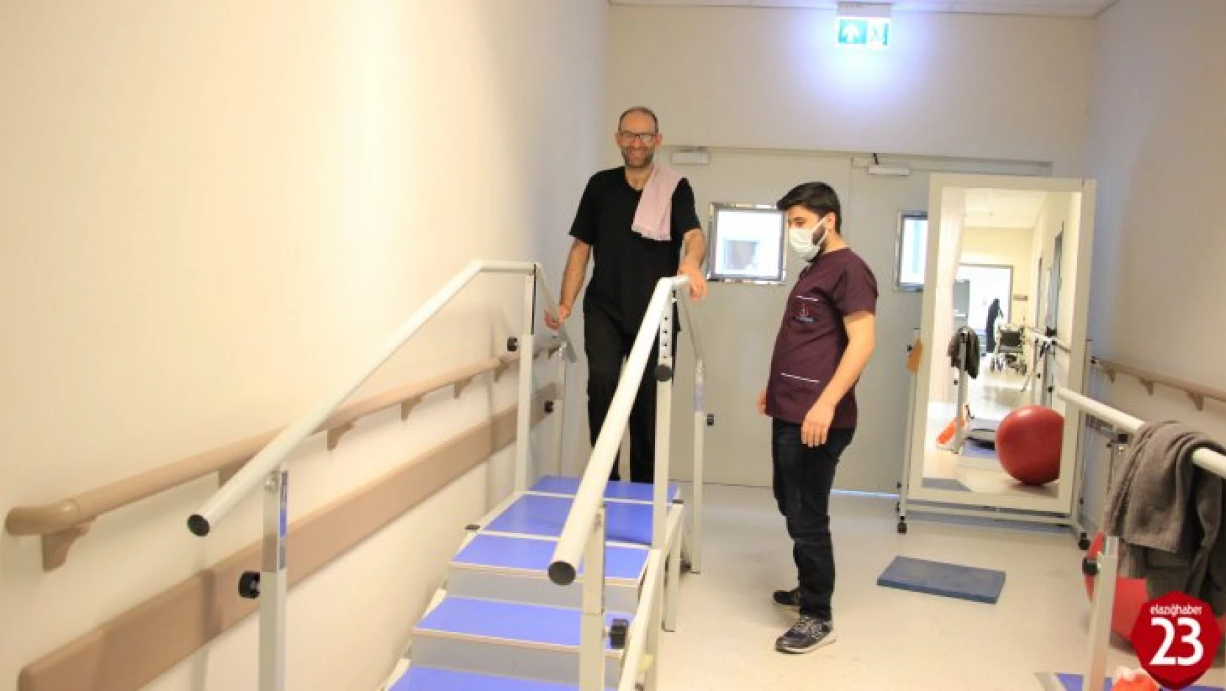 Felç Geçiren Hasta Elazığ Fethi Sekin Şehir Hastanesinde Sağlığına Kavuştu