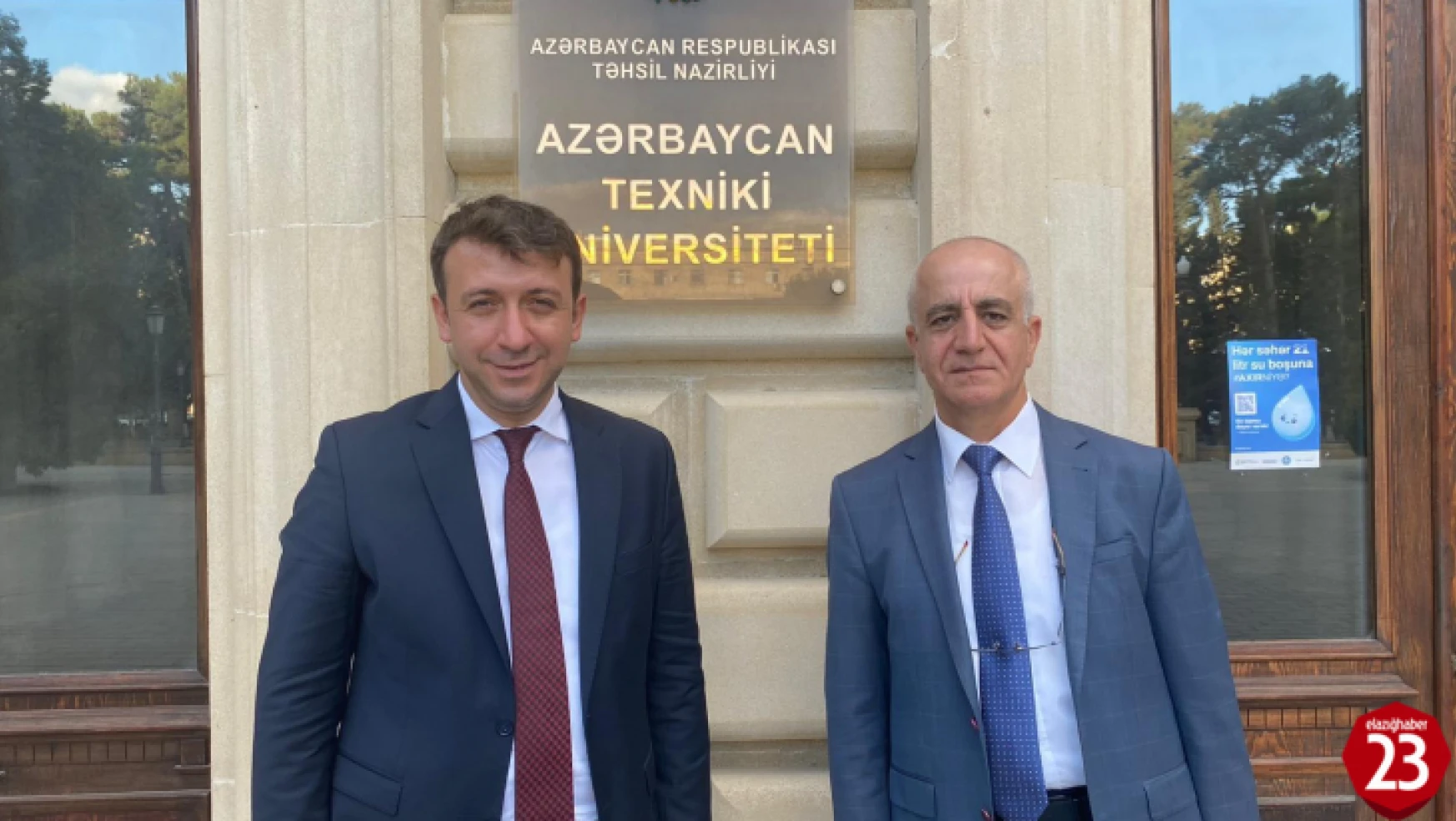 Fırat Üniversitesi İle Azerbaycan Arasındaki İkili İlişkiler Güçlendiriliyor