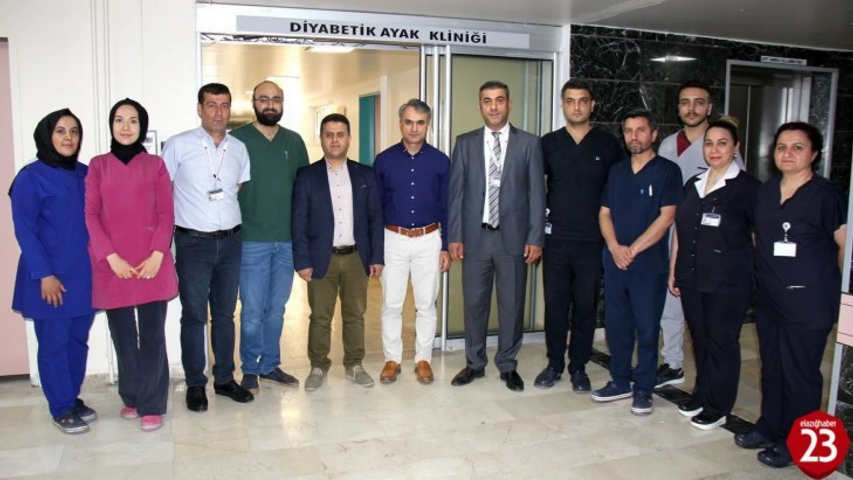 Fırat Üniversitesi Hastanesinde Diyabetik Ayak Kliniği Açıldı
