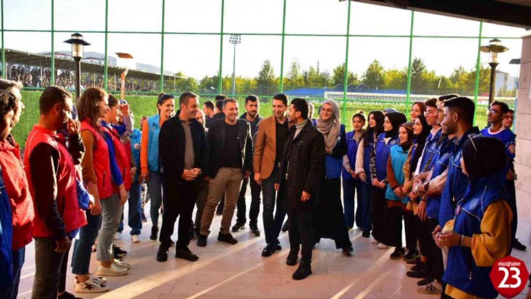 Gençlik Hizmetleri Genel Müdürü Topoğlu Elazığ'da gençlerle buluştu