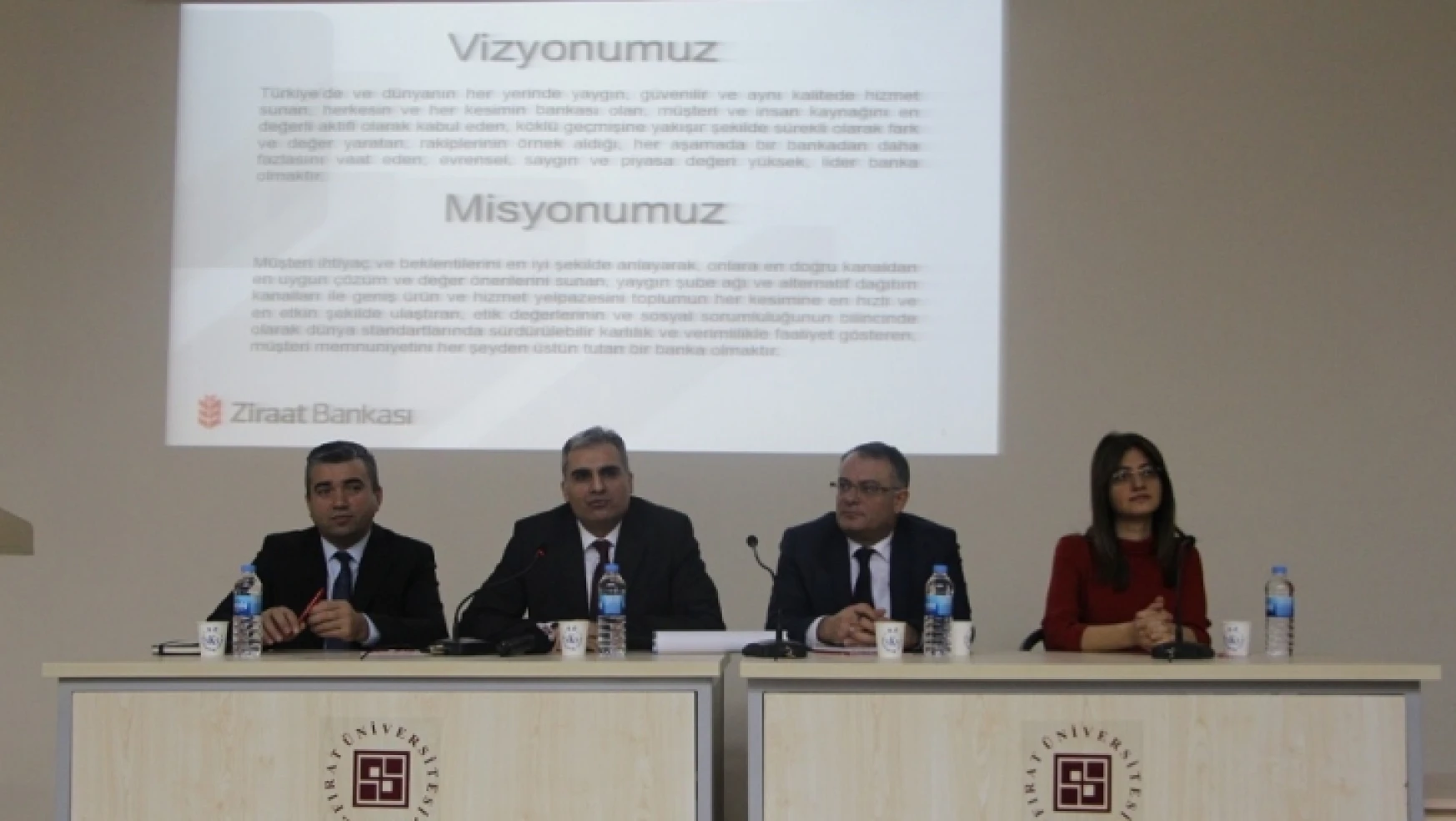 Fırat Üniversitesinde Geçmişten Günümüze Bankacılık Konferansı