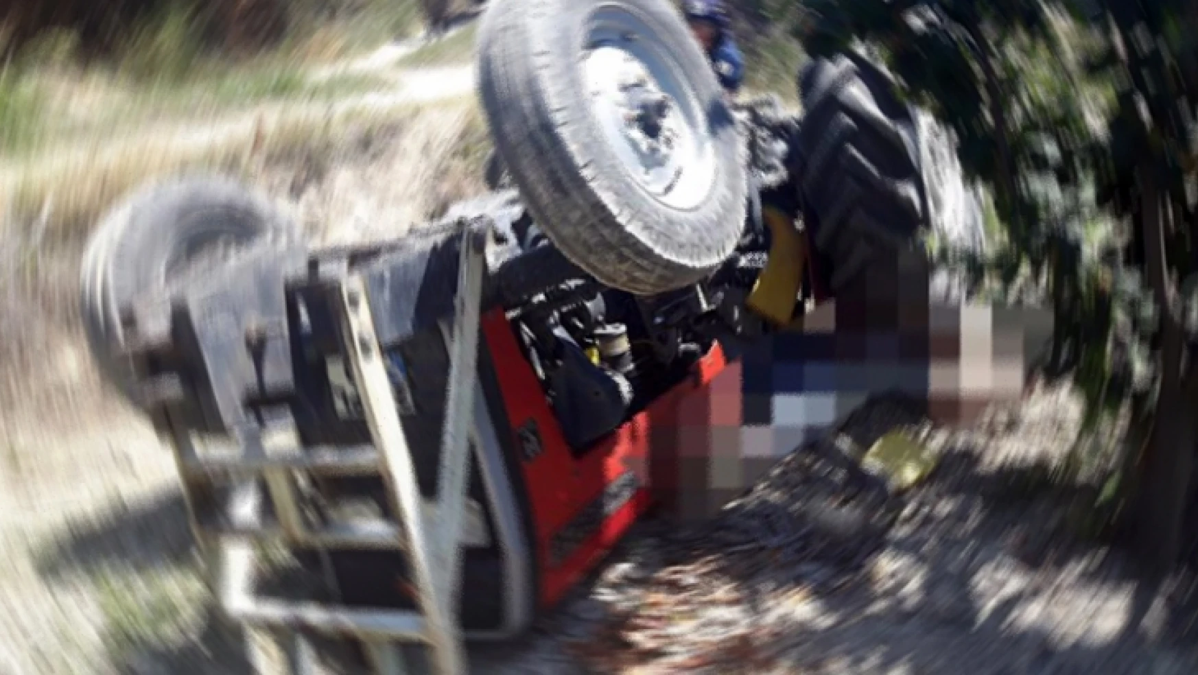 Keban'da Traktör Kazası 1 Ölü