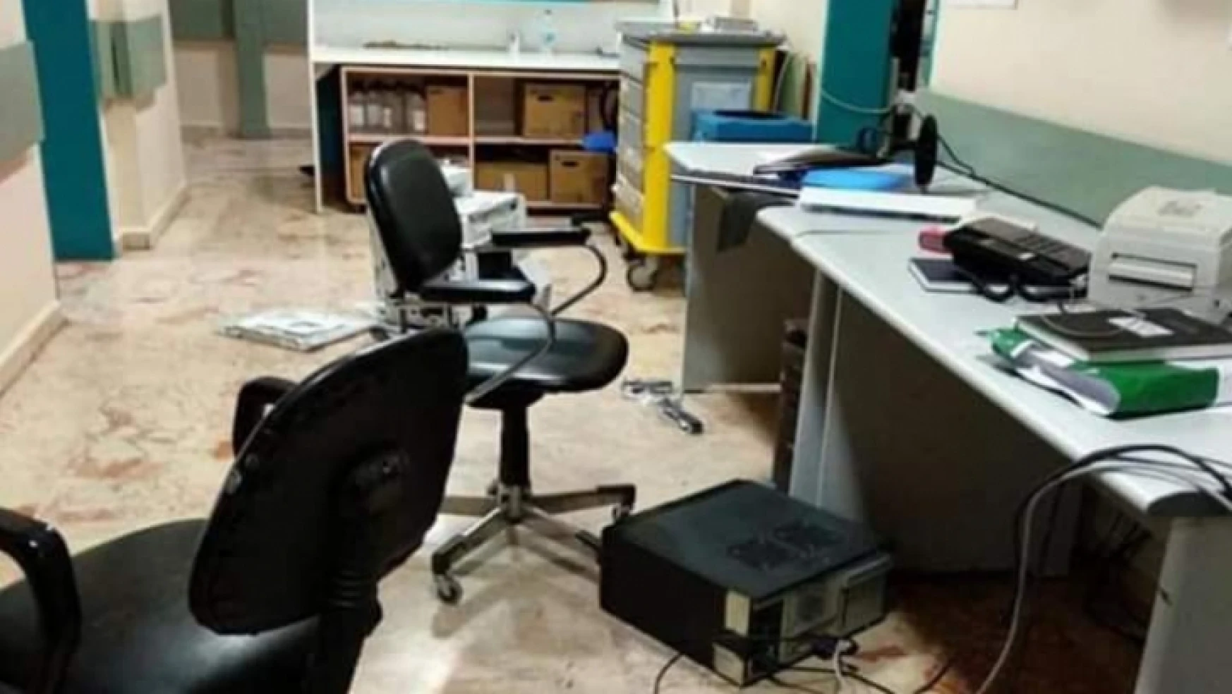 Elazığ'da Hasta Yakınları Hastanede Olay Çıkardı