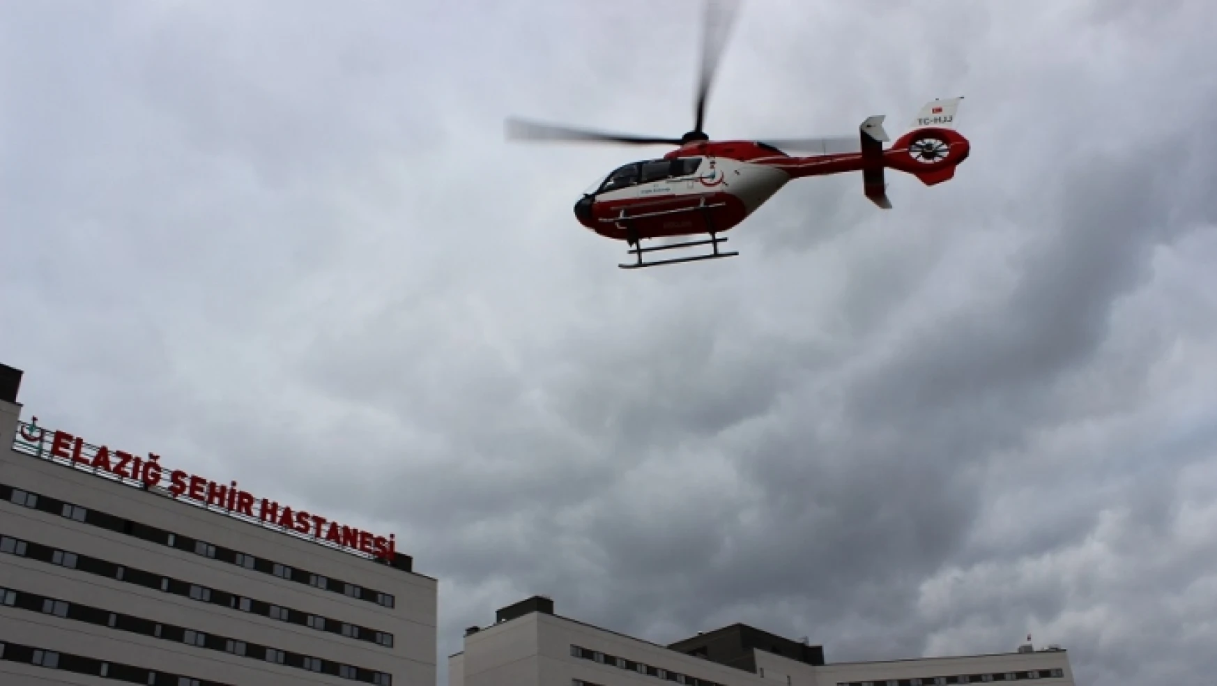 Helikopterle Hastaneye Getirilen Hastanın Durumu İyi Olduğu Açıklandı