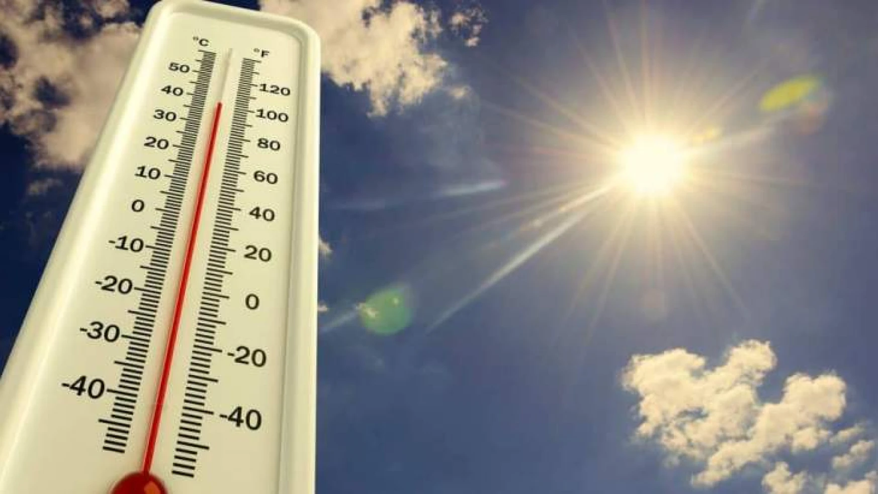 Elazığ'da Hava Sıcaklıkları Mevsim Normallerinin Üzerinde Seyredecek