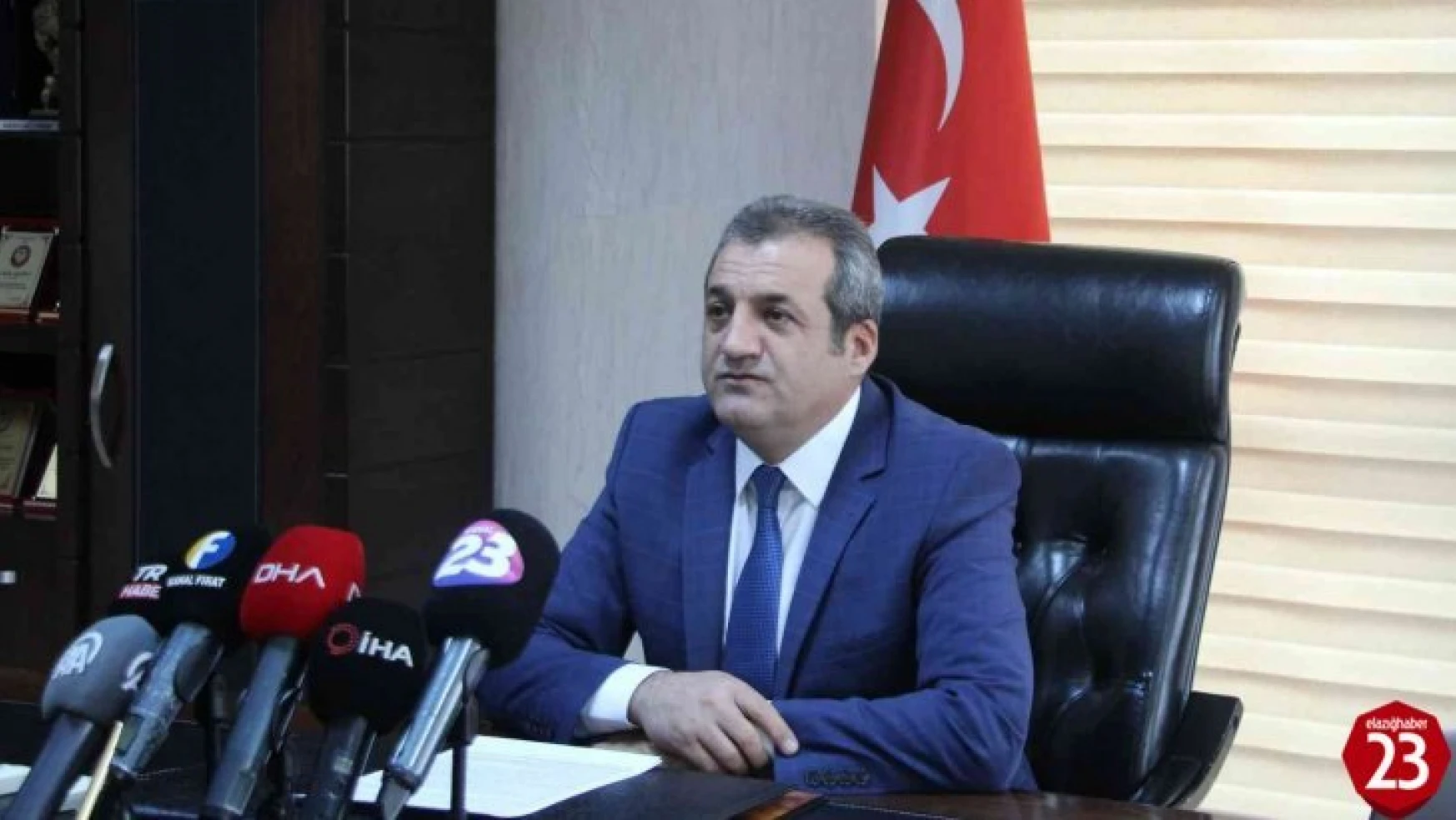 İl Sağlık Müdürü Prof. Dr. Polat, 'Elazığ'da herhangi bir Omicron vakası tespit edilmedi'