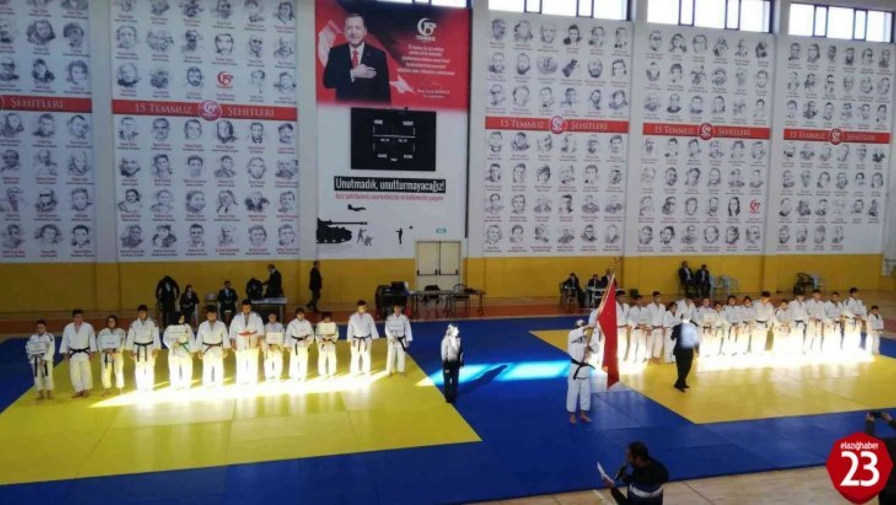 Judo grup müsabakaları Elazığ'da