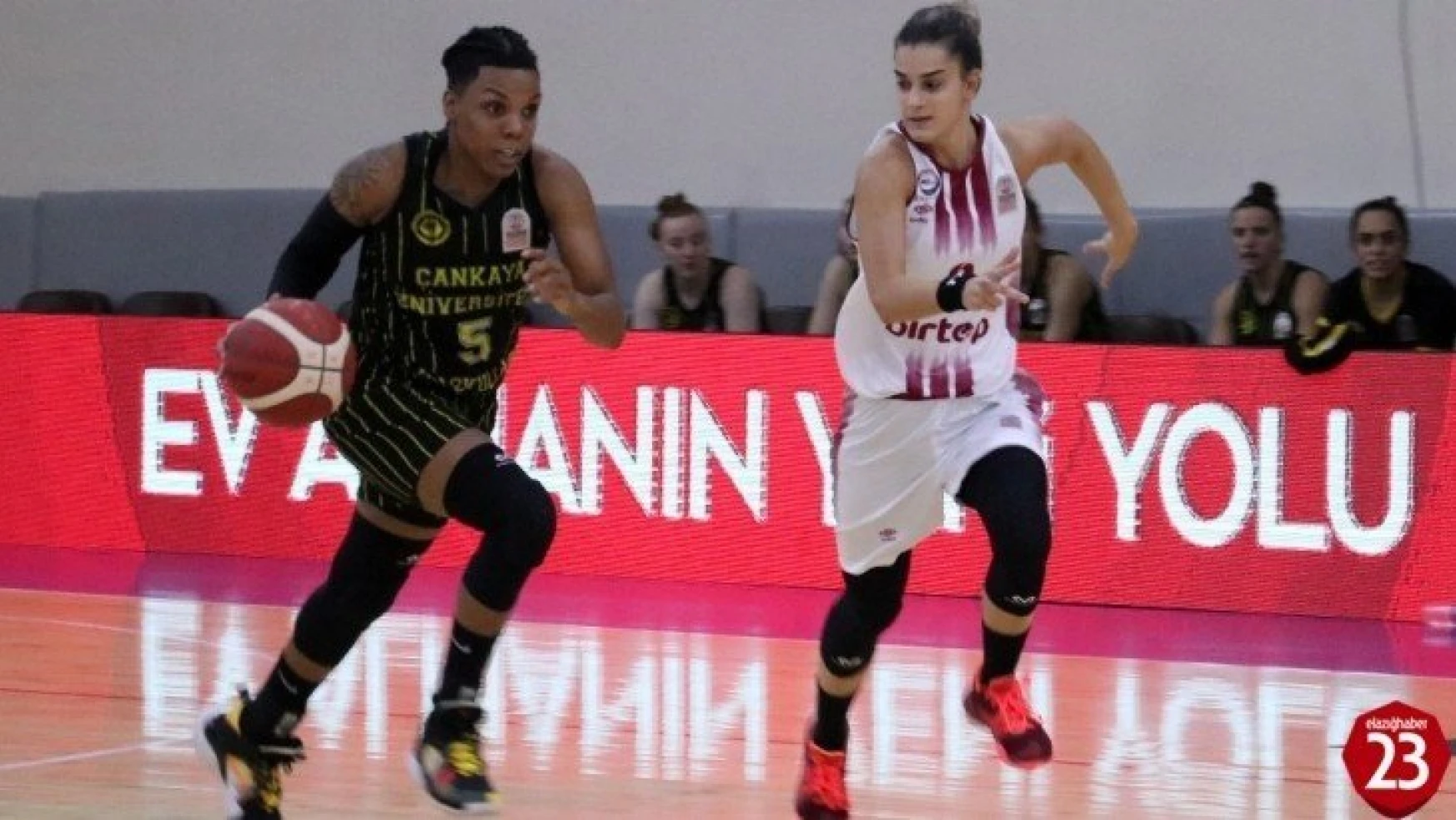 Kadınlar Basketbol Süper Ligi: Elazığ İl Özel idare: 102 - Çankaya Üniversitesi: 105