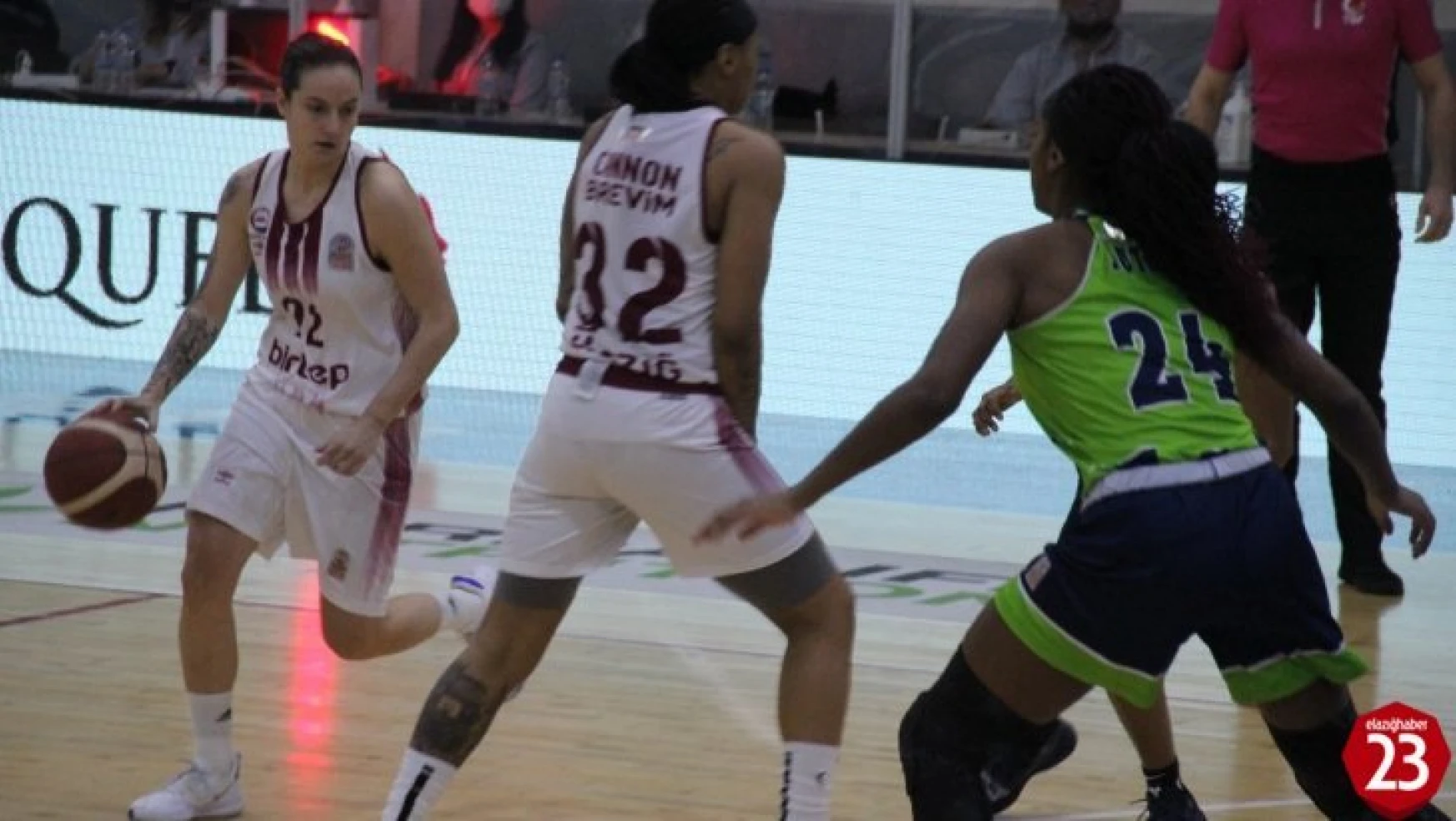 Kadınlar Basketbol Süper Ligi: Elazığ İl Özel İdare: 69 - Nesibe Aydın: 64