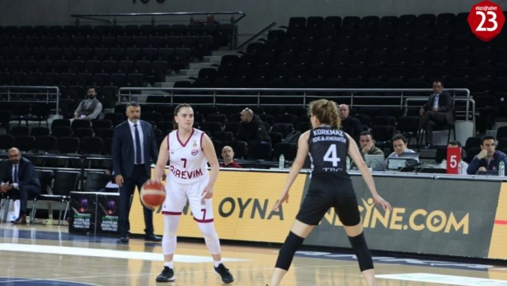 Kadınlar Basketbol Süper Ligi: Elazığ İl Özel İdare: 72 - Beşiktaş: 67