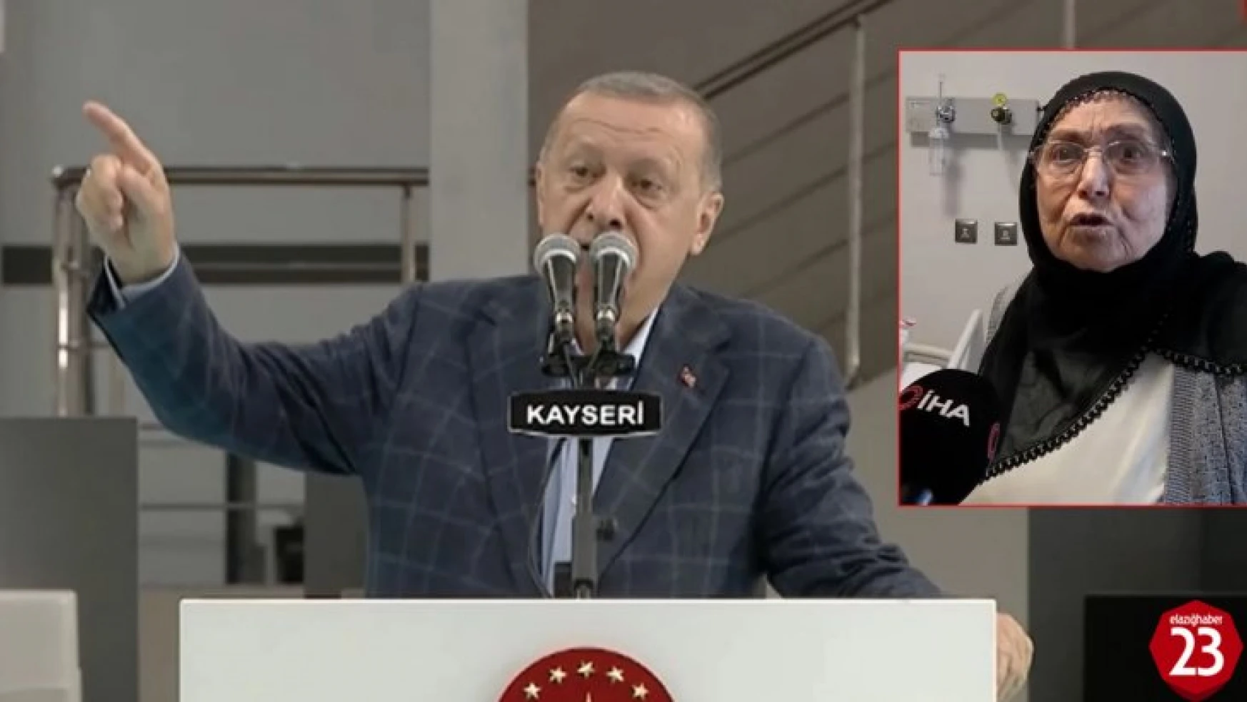 Mevlüde Teyze Cumhurbaşkanı Erdoğan İle Görüştü