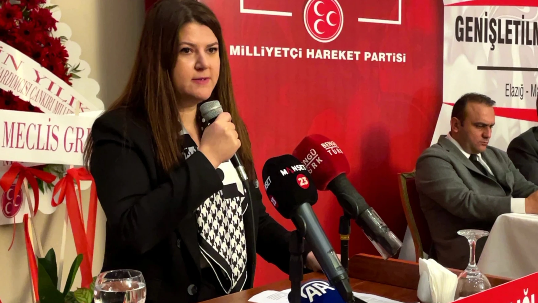 MHP Genel Başkan Yardımcısı Yılık, Elazığ'da Bölge İstişare Toplantısı'nda Konuştu