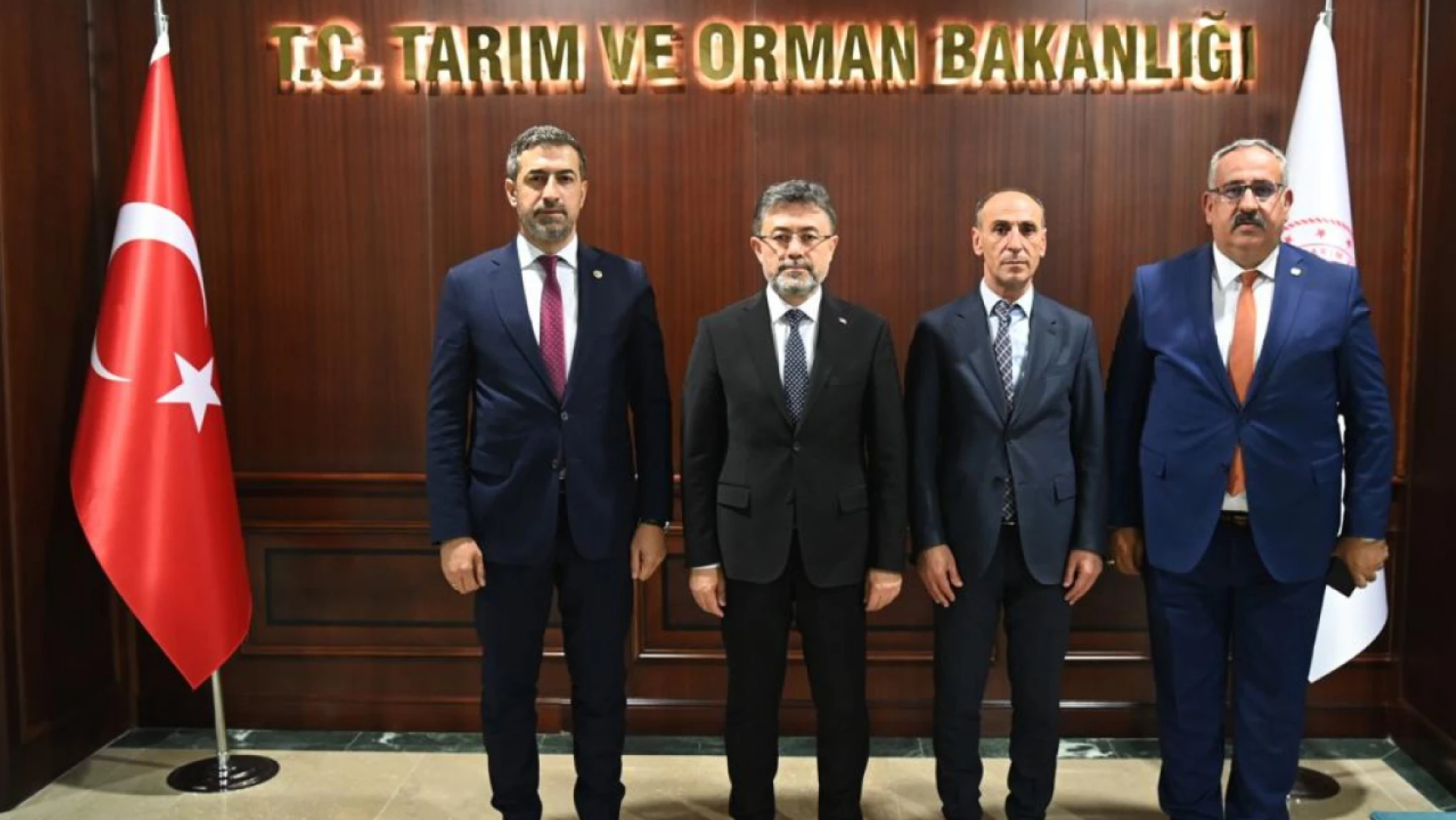 MHP Milletvekili Işıkver, Tarım Bakanıyla Bir Araya Geldi