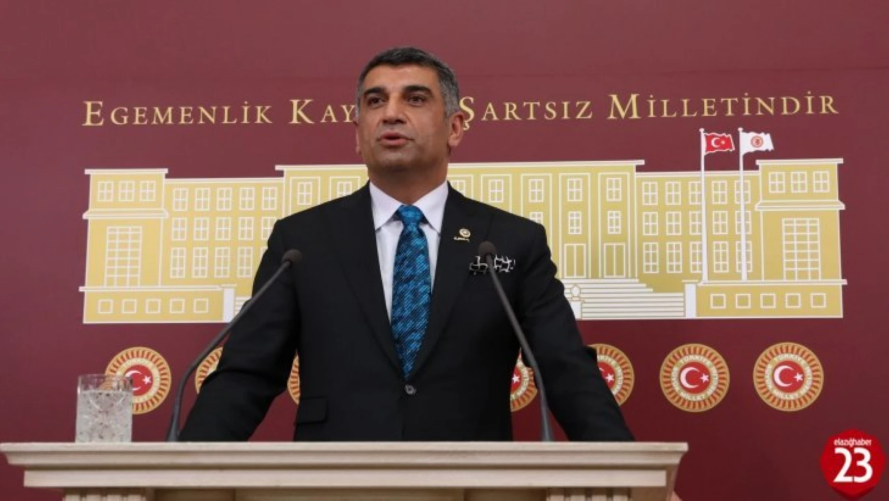 Milletvekili Erol, önerisini yeniledi:'Şehit Osman paşamızın adı Elazığ Havalimanına verilsin'