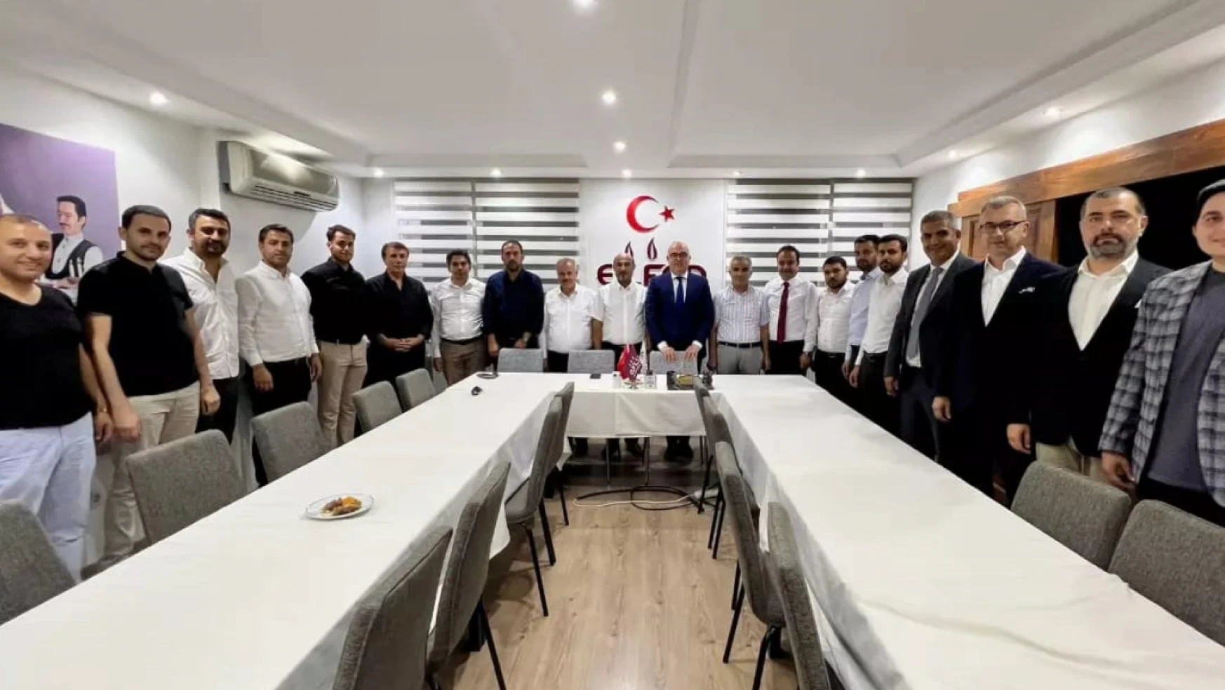 MÜSİAD Başkanı Gürkan'dan Genel Başkan Asmalı'ya  ve ELFED'e Ziyaret