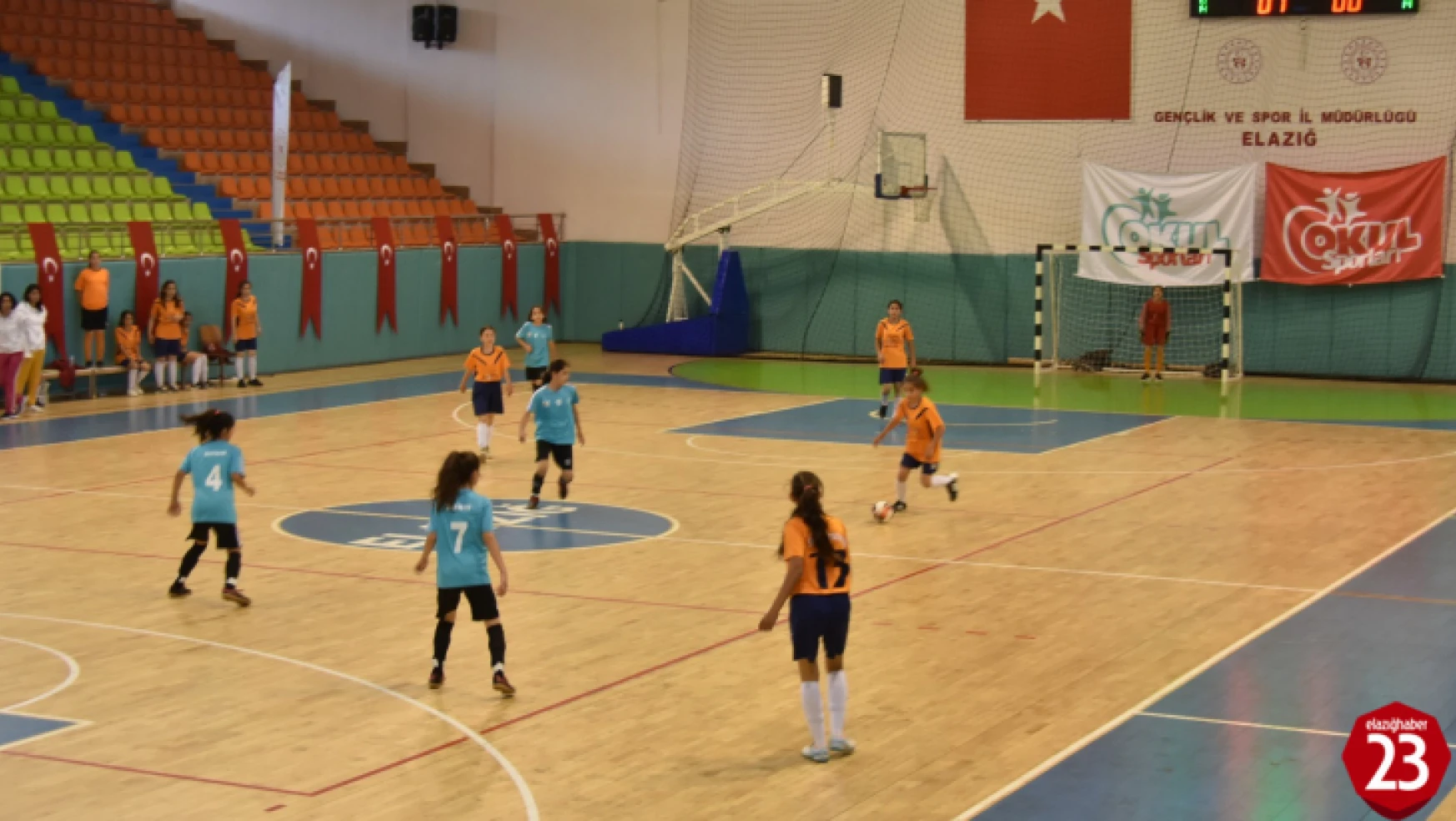 Okul Sporları Futsal Yarı Final Elazığ'da Başladı