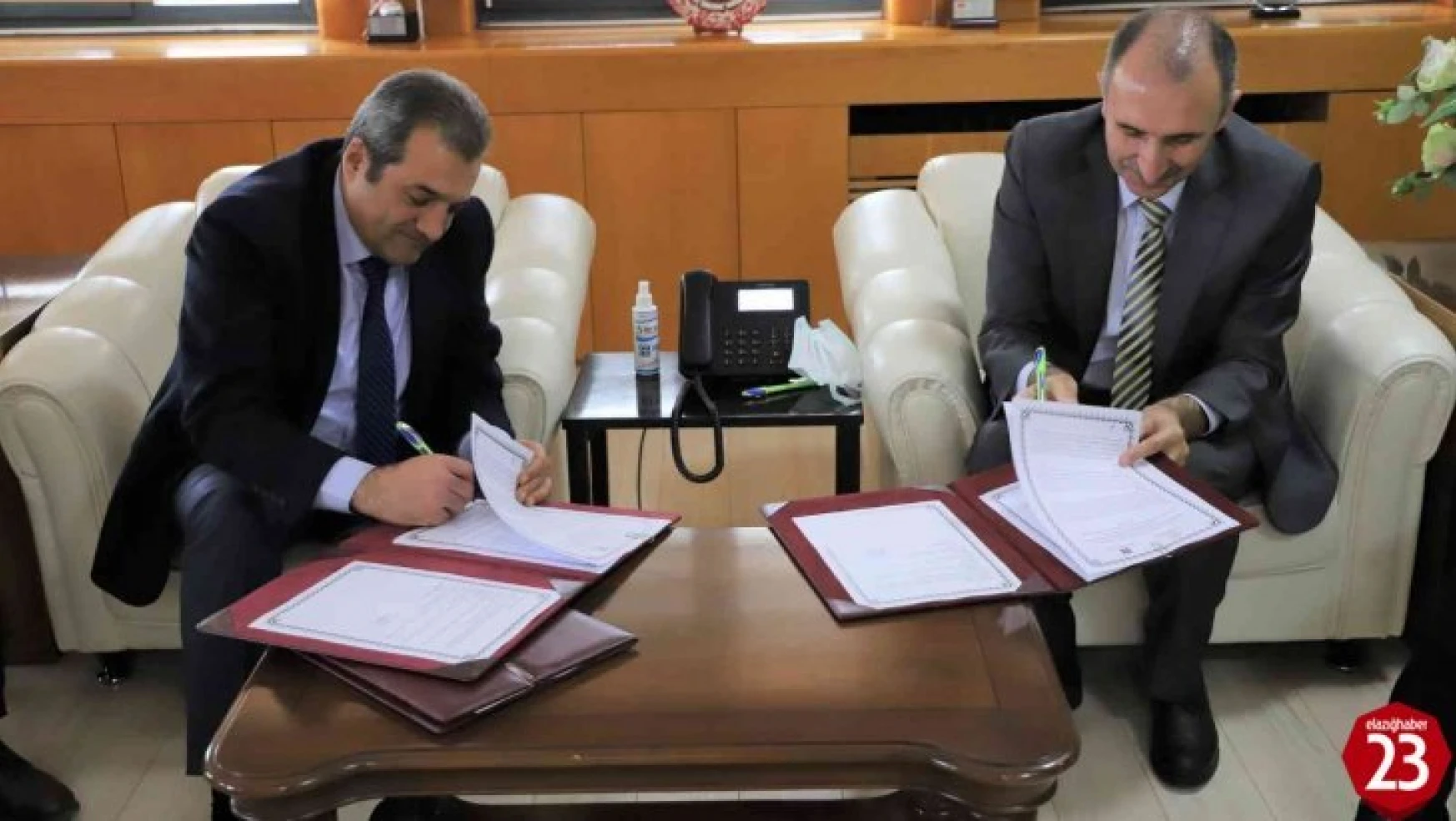 Sağlık İl Müdürlüğü İle Fırat Üniversitesi Arasında İş Birliği Protokolü İmzalandı