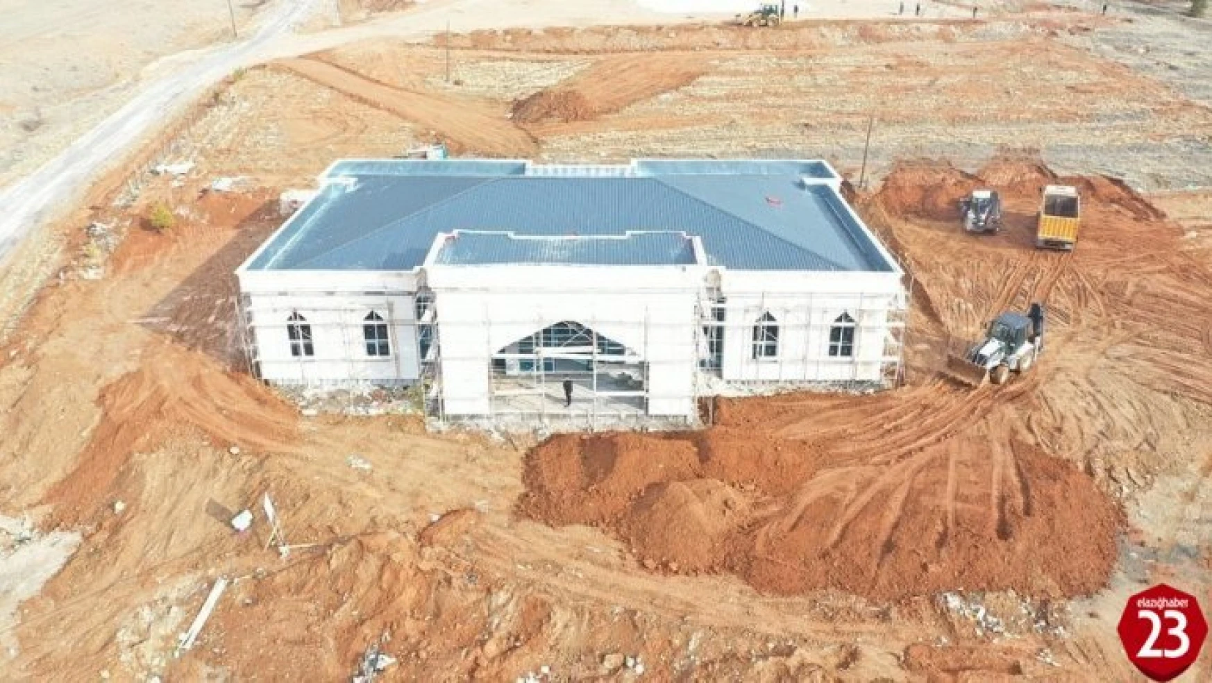 Şehit Fethi Sekin Külliyesi inşası hızla ilerliyor