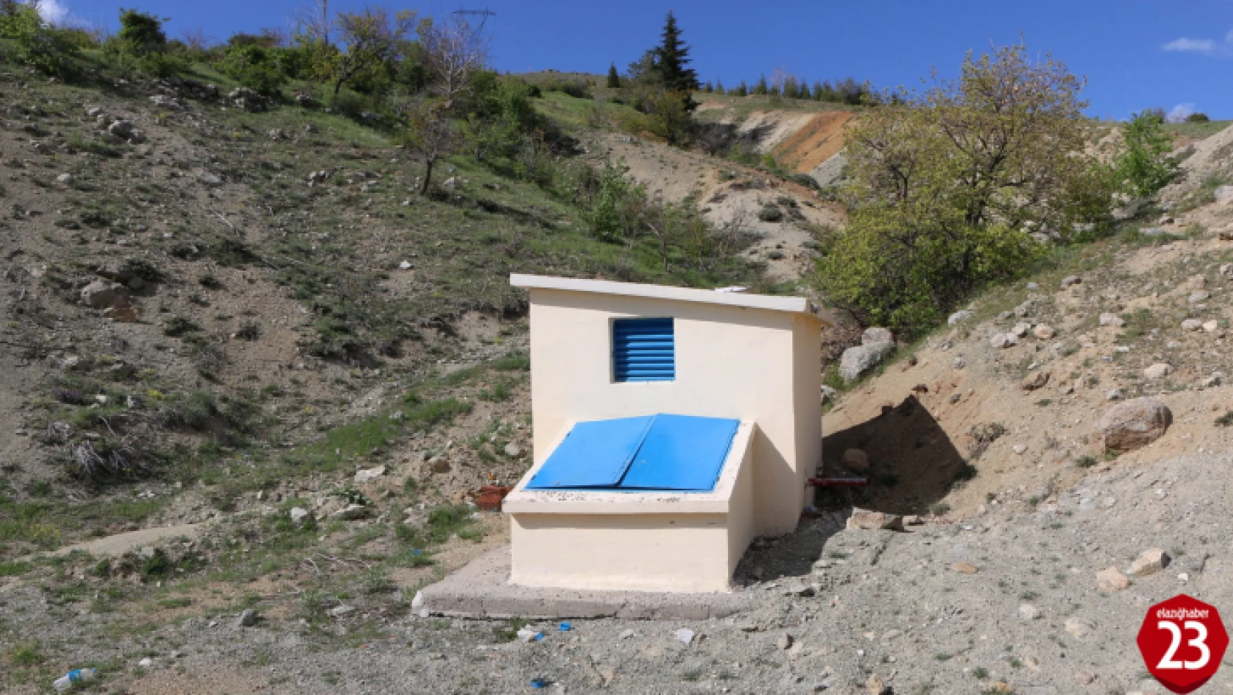 Sivrice İlçesi Kösebayır Köyü'ne Güneş Enerjisi Sistemli İçme Suyu Projesi