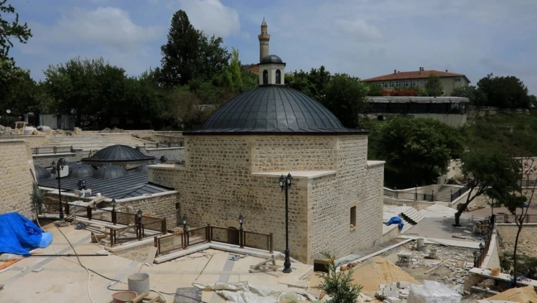 Tarihi Hoca Hasan Hamamının restorasyon çalışmaları yüzde 90 oranında tamamlandı