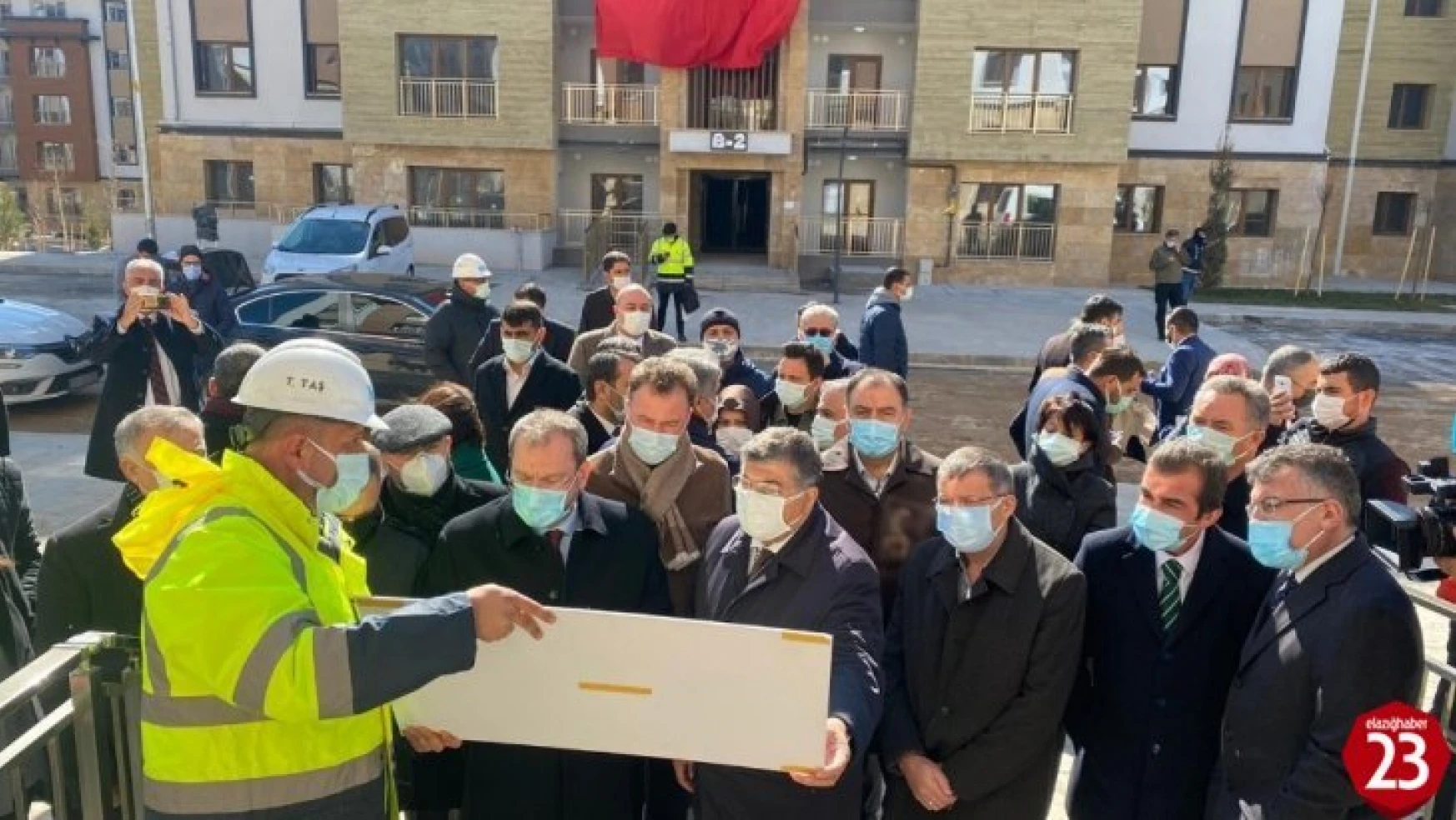 TBMM Deprem Araştırma Komisyonu, Elazığ'da saha incelemesi yaptı