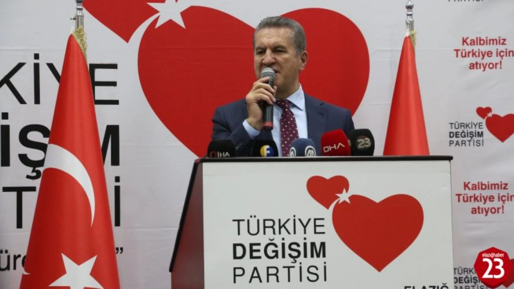TDP Genel Başkanı Sarıgül: 'Biz Ankara'ya kimsenin sofrasına oturmaya, kimsenin sofrasında bulunmaya gitmiyoruz'