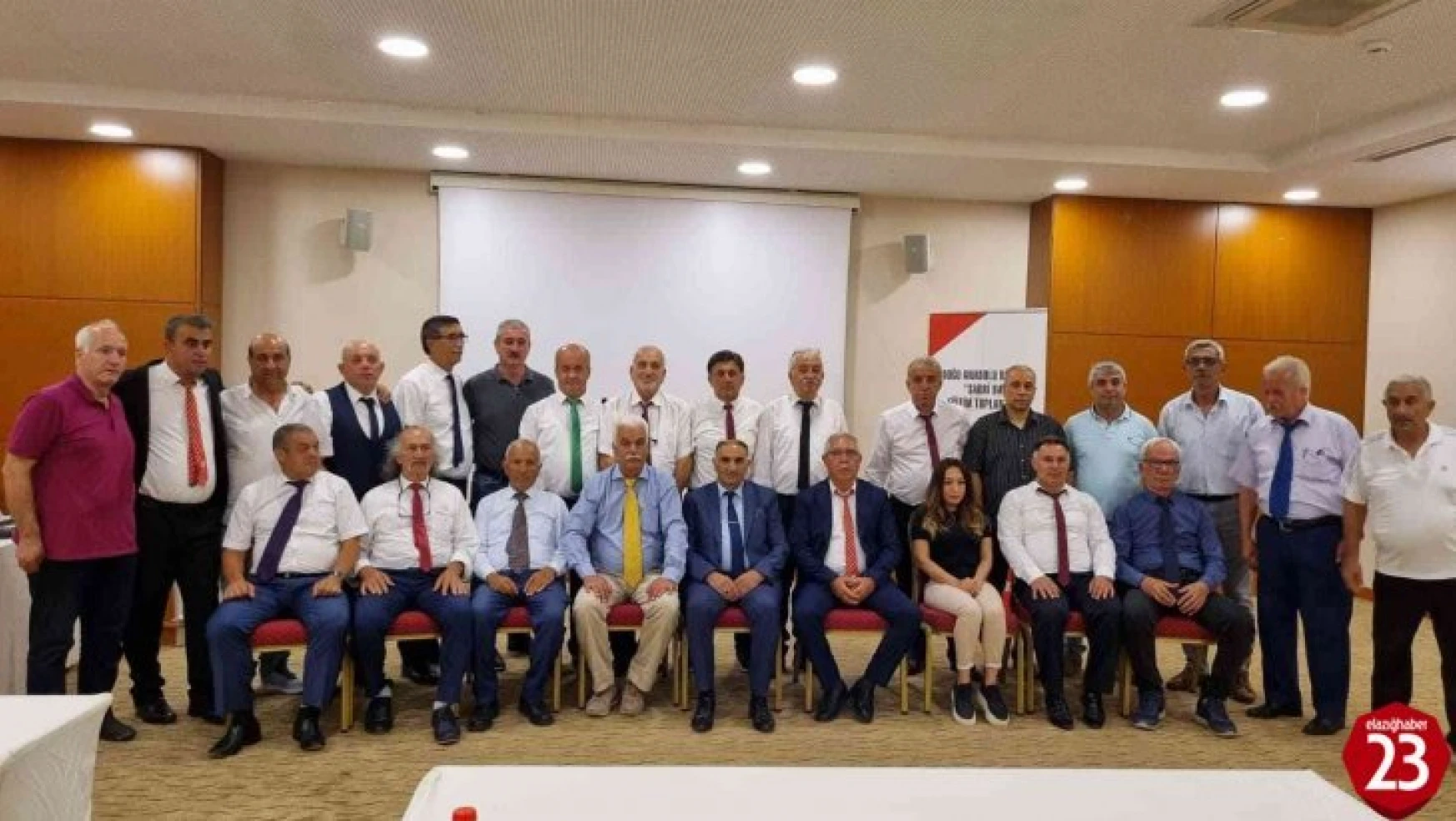 TFSKD Yönetim Kurulu Toplantısı Elazığ'da yapıldı