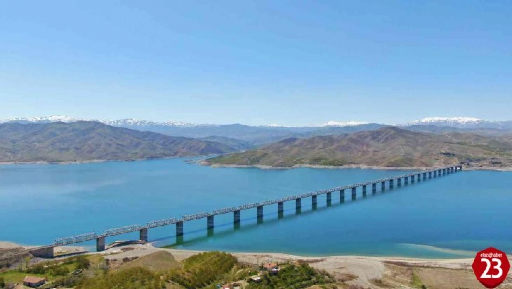 Türkiye'nin En Uzun Demir Yolu Köprüsü Elazığ'da
