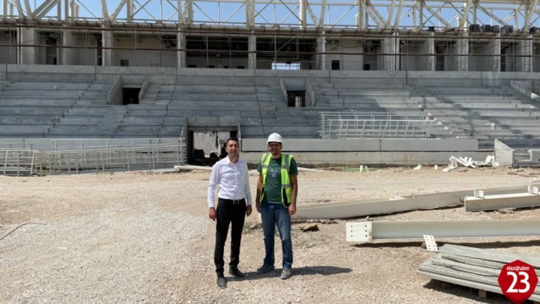 Elazığ'da Yeni Şehir Stadyumu Yıl Sonunda Hazır