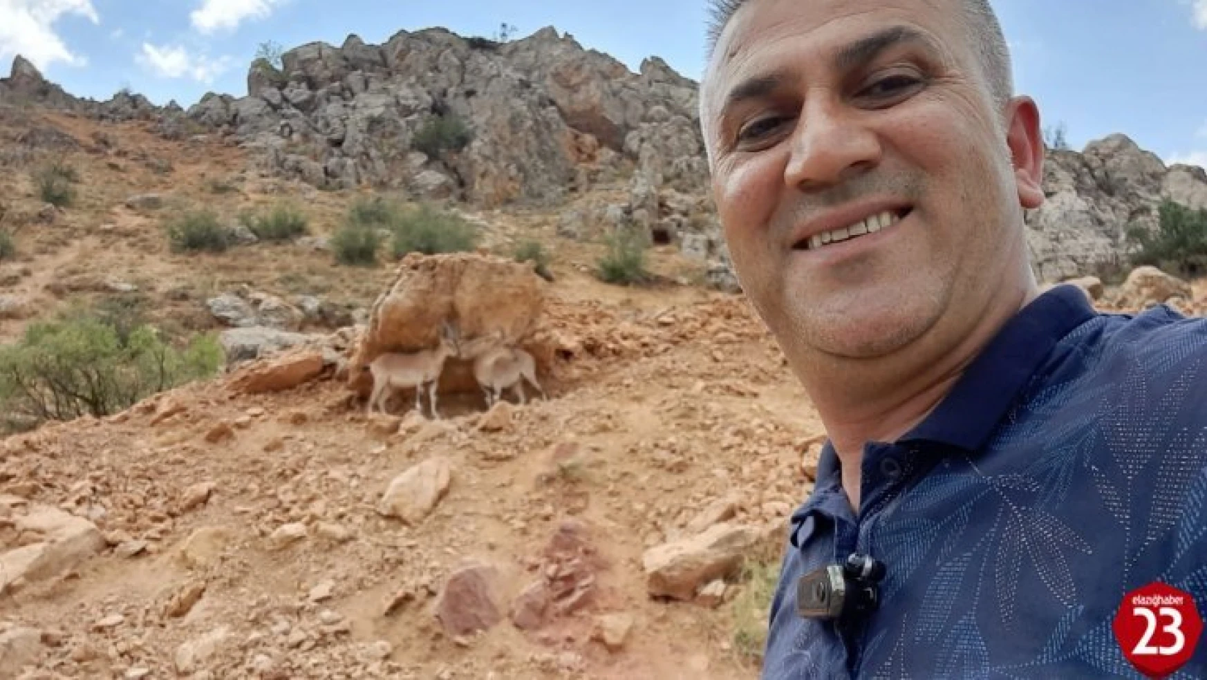 Tunceli'de Yolda Gördüğü Dağ Keçileri İle Diyaloğu İle Gündem Olmuştu, O Anları Anlattı