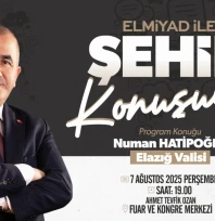 ELMİYAD'dan Şehre Yön Veren Program: 'Elmiyad ile Şehir Konuşuyor' Başlıyor İlk Konuk Elazığ Valisi Numan Hatipoğlu