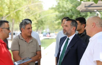 Başkan Şerifoğulları, Hazardağlı Kavşağı Çalışmalarını Yerinde İnceledi