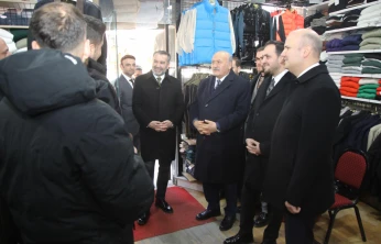 Başkan Şerifoğulları ve AK Parti Genel Başkan Yardımcısı Dr. Ömer İleri'den Esnaf ve Aile Ziyaretleri