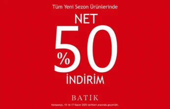 Batik'ten Elazığ'da Büyük İndirim Fırsatı: Yeni Sezon Ürünlerinde Net Yüzde 50 Kampanya Başladı