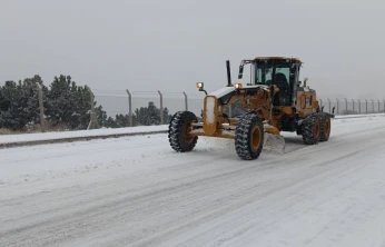 Elazığ Belediyesi Karla Mücadelede Teyakkuzda