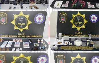 Elazığ'da Uyuşturucuya Geçit Yok: Son Bir Ayda 19 Tutuklama