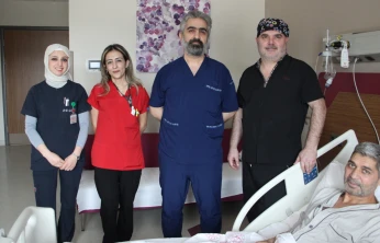 Elazığ Fethi Sekin Şehir Hastanesi'nde Kapalı Kalp Ameliyatıyla Sağlığına Döndü