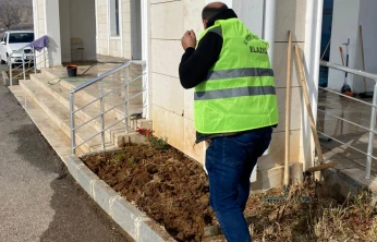 Fethi Sekin Külliyesi'nde Temizlik ve Peyzaj Çalışmaları