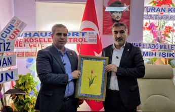 Hasan Hayri Özkan'dan Başkan Seçilen Ahmet Özdoğan'a Ziyaret