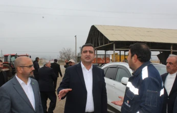 HÜDA PAR Heyeti Kovancılar'da Pancar Üreticilerinin Sorunlarını Yerinde İnceledi