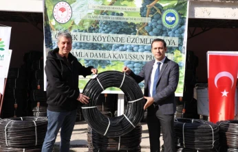 Üzümler Suya Damla Damla Kavuşuyor! Elazığ'da Verimli Üretim Dönemi Başladı