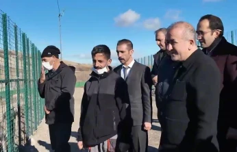 Vali Hatipoğlu, Kovancılar'daki Sokak Hayvanları Yaşam Alanı Projesini İnceledi