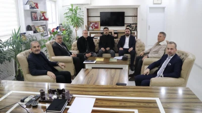 Başkan İdris Alan'dan İl Milli Eğitim Müdürü Beraat Şahin'e Ziyaret