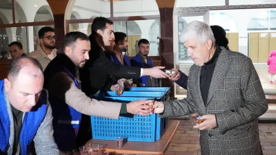 Elazığ Belediyesi'nden Regaip Kandili'nde İkram ve Gönül Birliği