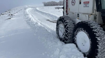 Elazığ'da 27 Köy Yolu Kar Nedeniyle Ulaşıma Kapandı